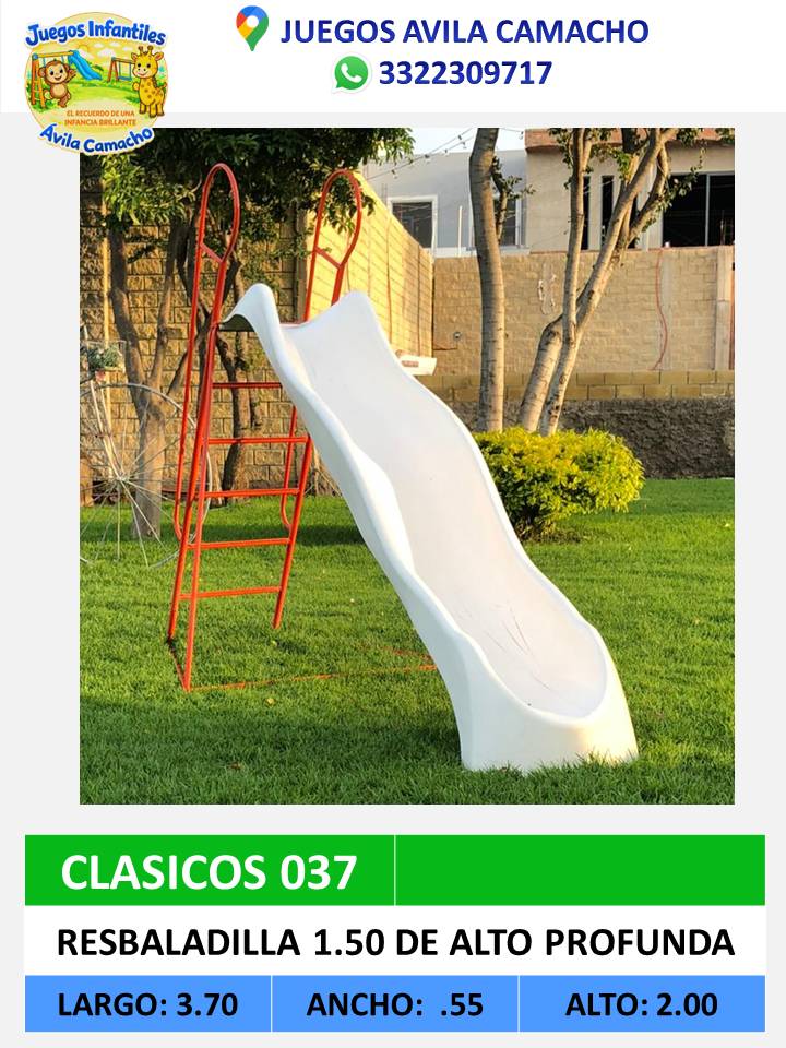 resbaladero 1.50 prof.